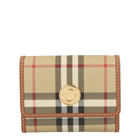 Burberry Lancaster Check Trifold Wallet - NWT - Picture 1 of 3